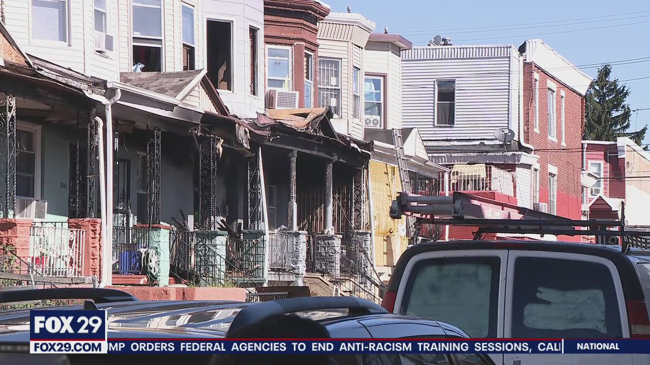 Officials: Mother, 3 children found dead after row home fire in Kensington