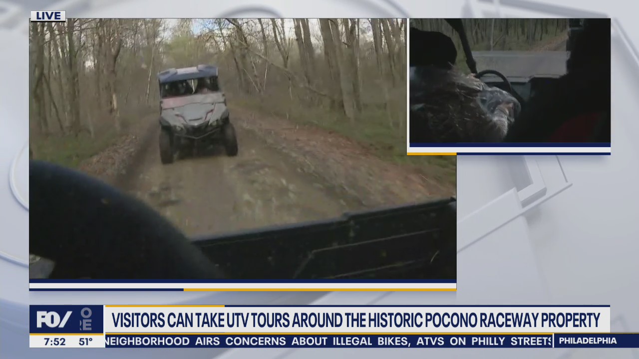 Pocono Outdoor Adventure Tours takes visitors around Pocono Raceway