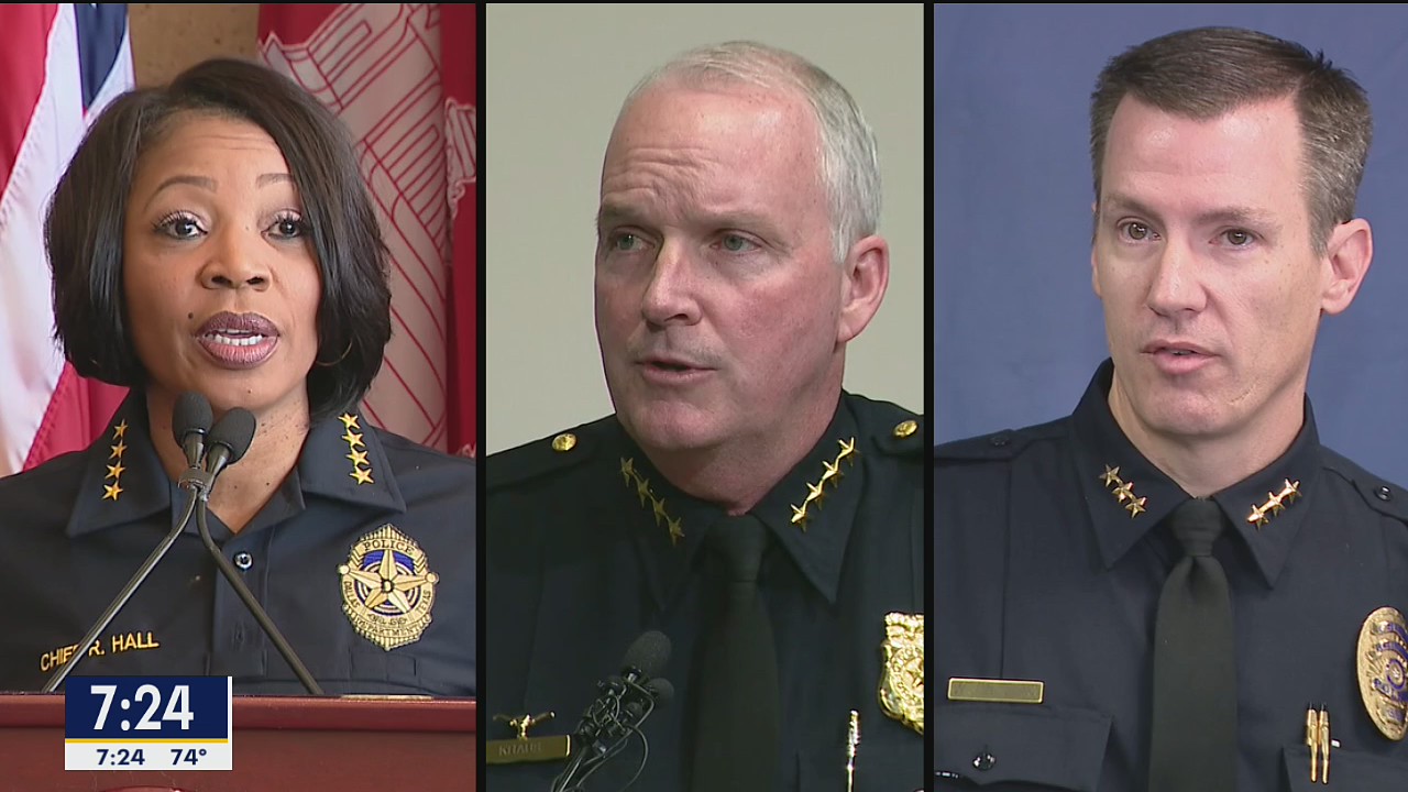 3 major North Texas cities searching for new police chiefs