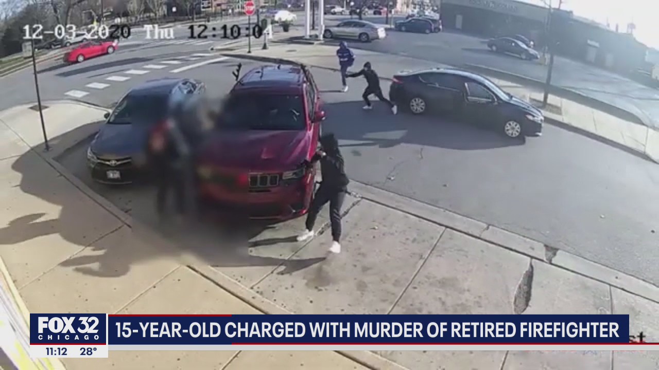 Boy, 15, charged in murder of retired Chicago firefighter in carjacking