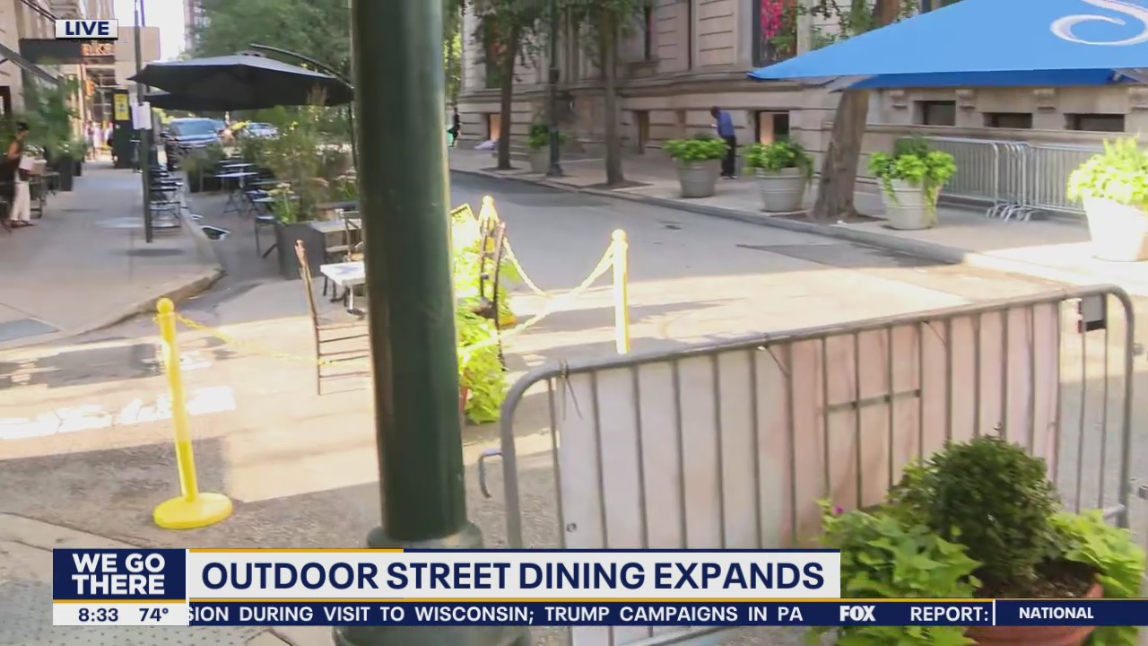 Rittenhouse Square expands outdoor dining on 18th Street