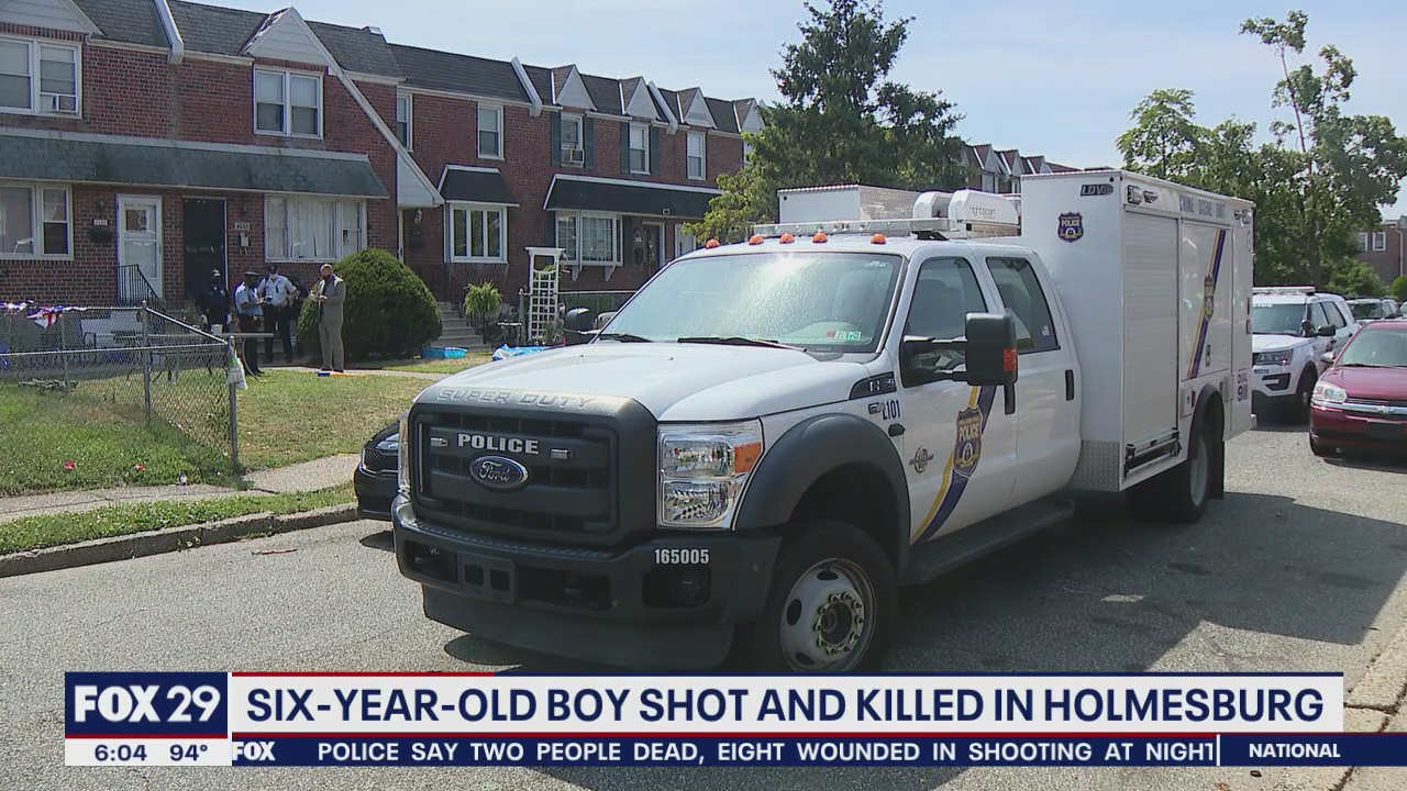 Police: 6-year-old boy fatally shot in Holmesburg