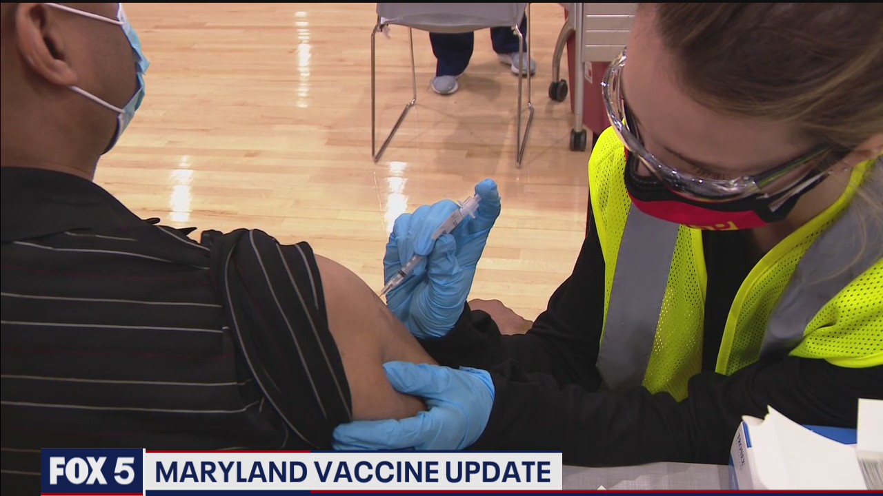 Maryland Governor Larry Hogan has good news and bad news for the vaccination campaign