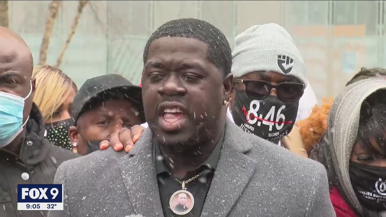 Families of George Floyd, Daunte Wright call for police accountability