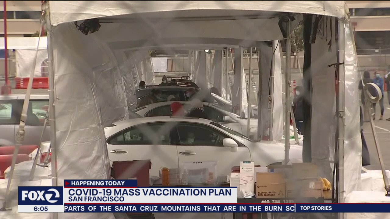 San Francisco hopes to vaccinate 10,000 people a day