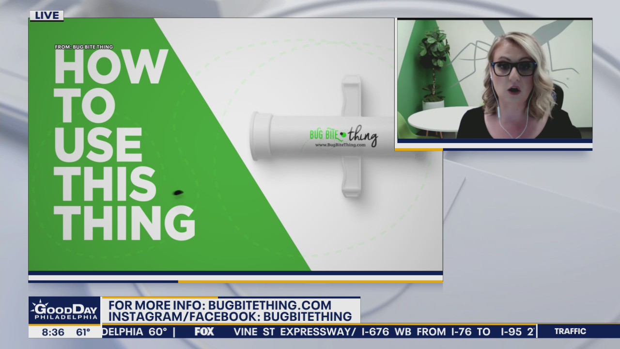 Bug Bite Thing uses suction to extract venom from mosquito bites