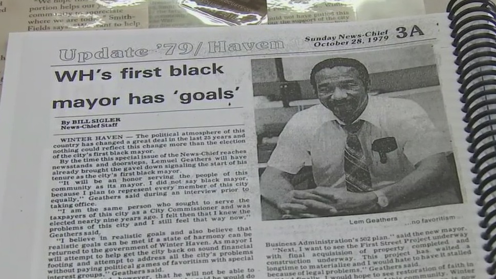 Winter Haven remembers first Black mayor
