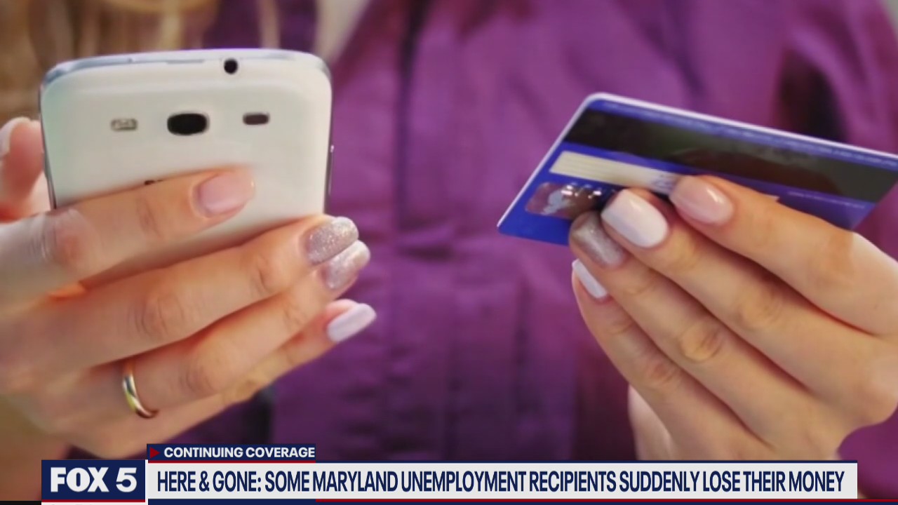 Some Maryland unemployment recipients suddenly lose their money