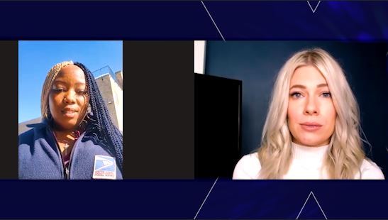 FULL INTERVIEW: USPS mail carrier saves elderly woman's life