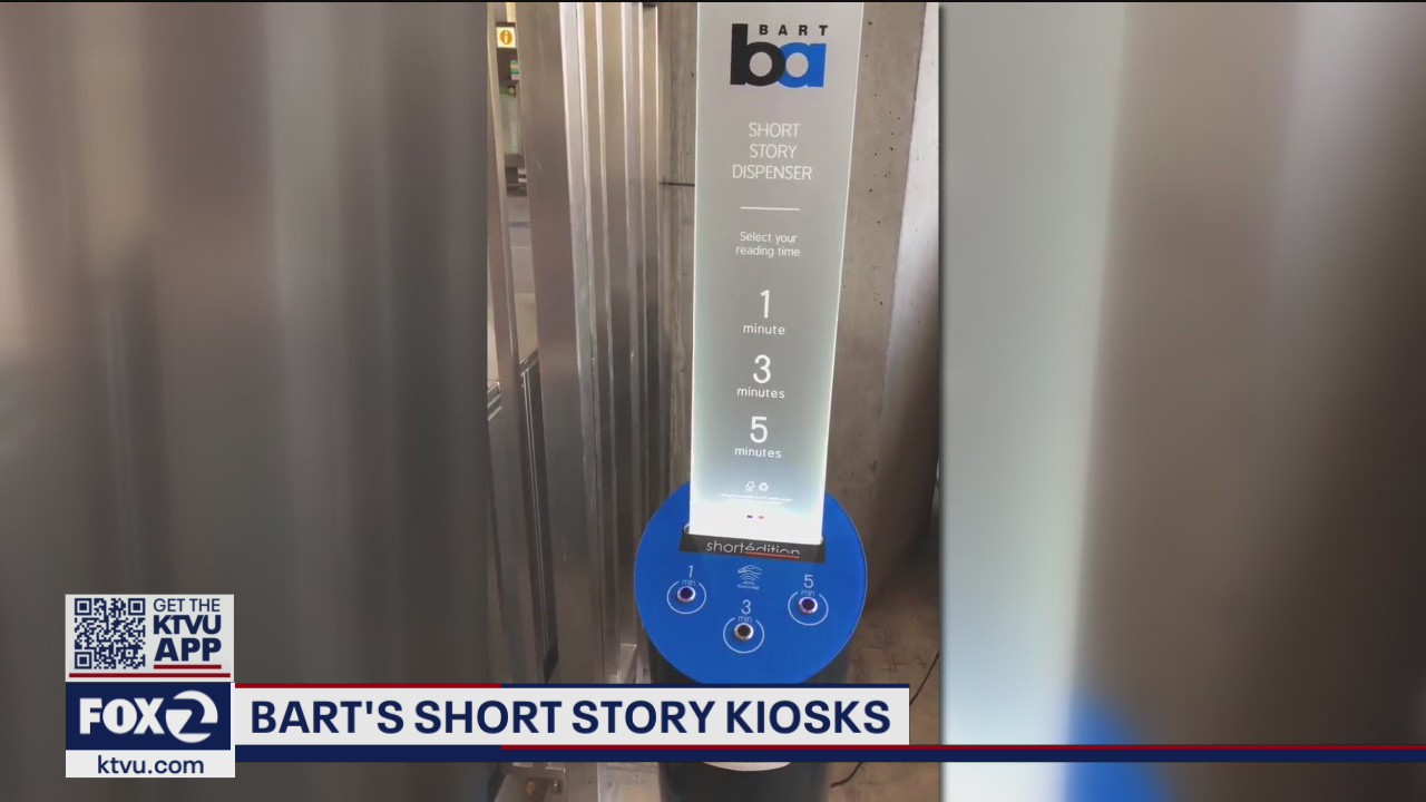 BART's short story touchless kiosks promote flash fiction platform