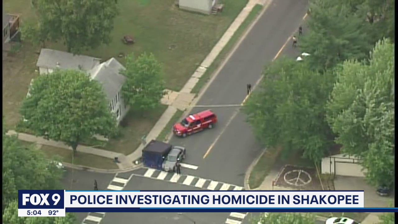 Police investigating homicide in Shakopee, Minnesota