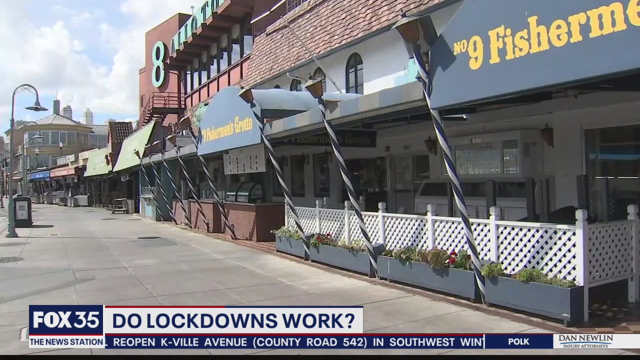 Do lockdowns work? California versus Florida
