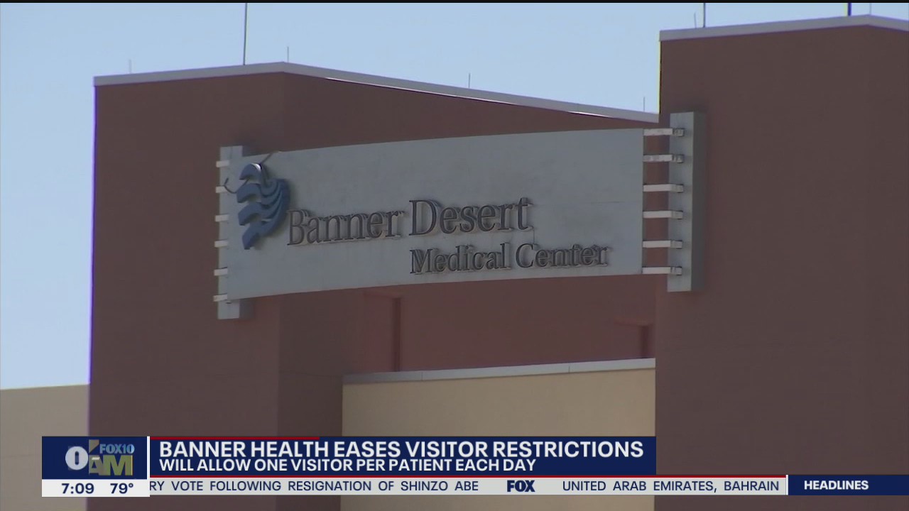 Banner Health eases visitor restrictions amid COVID-19