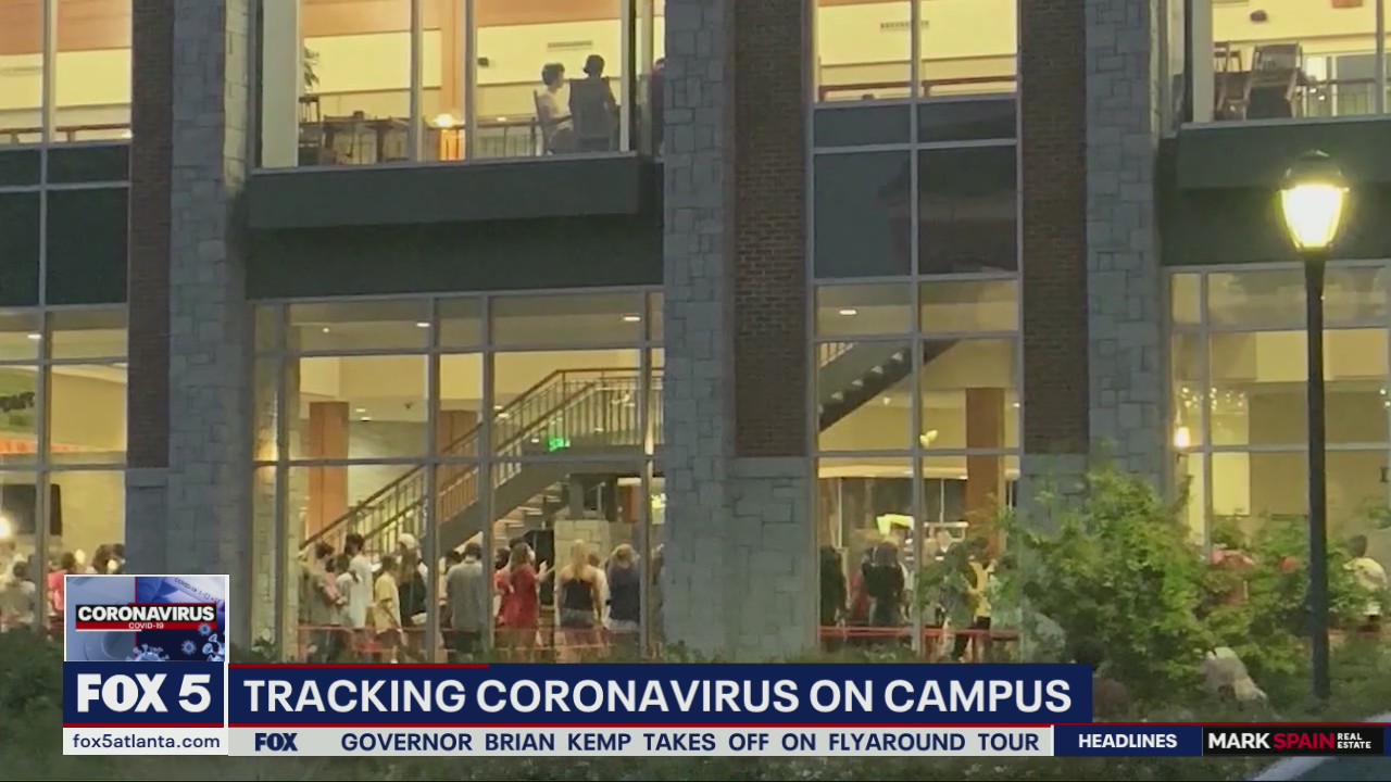 Tracking coronavirus on campus