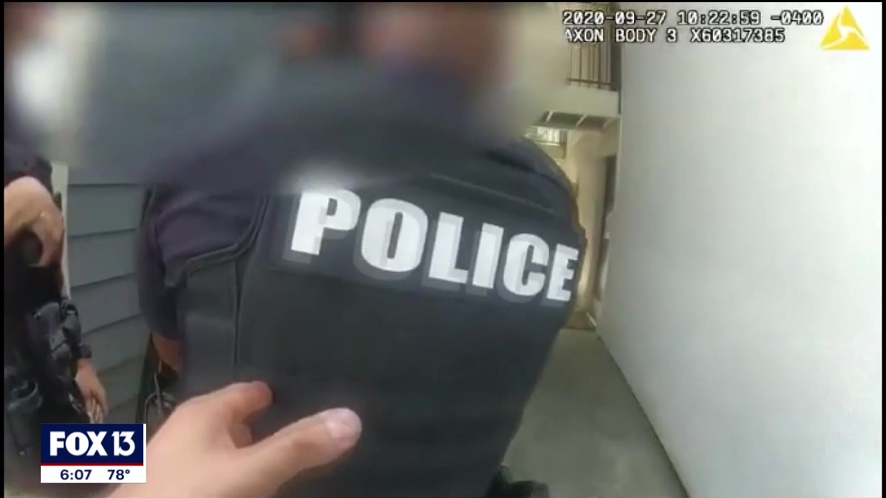Hostage rescue caught on body camera