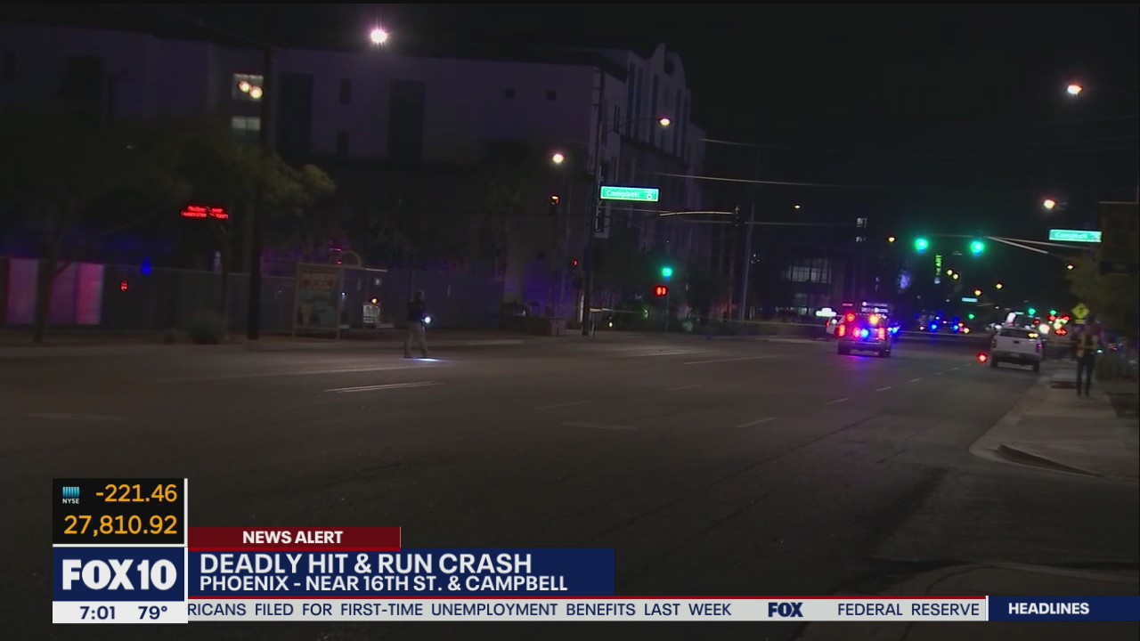 Phoenix police investigating deadly hit-and-run crash