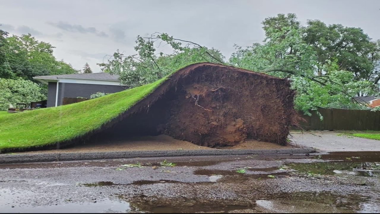 Waterford cleaning up after severe weather for third time this summer