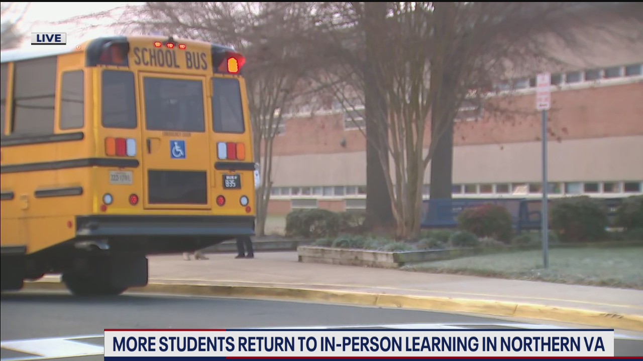 More students return to in-person learning in northern Virginia