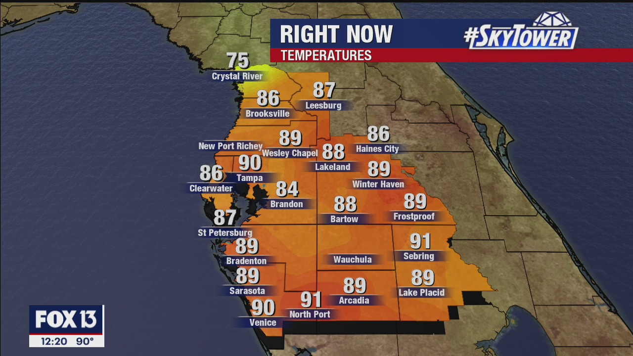 Thursday afternoon forecast