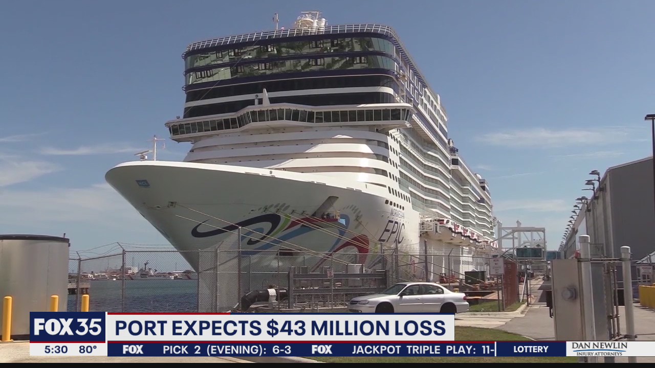 Port Canaveral projecting $43 million loss