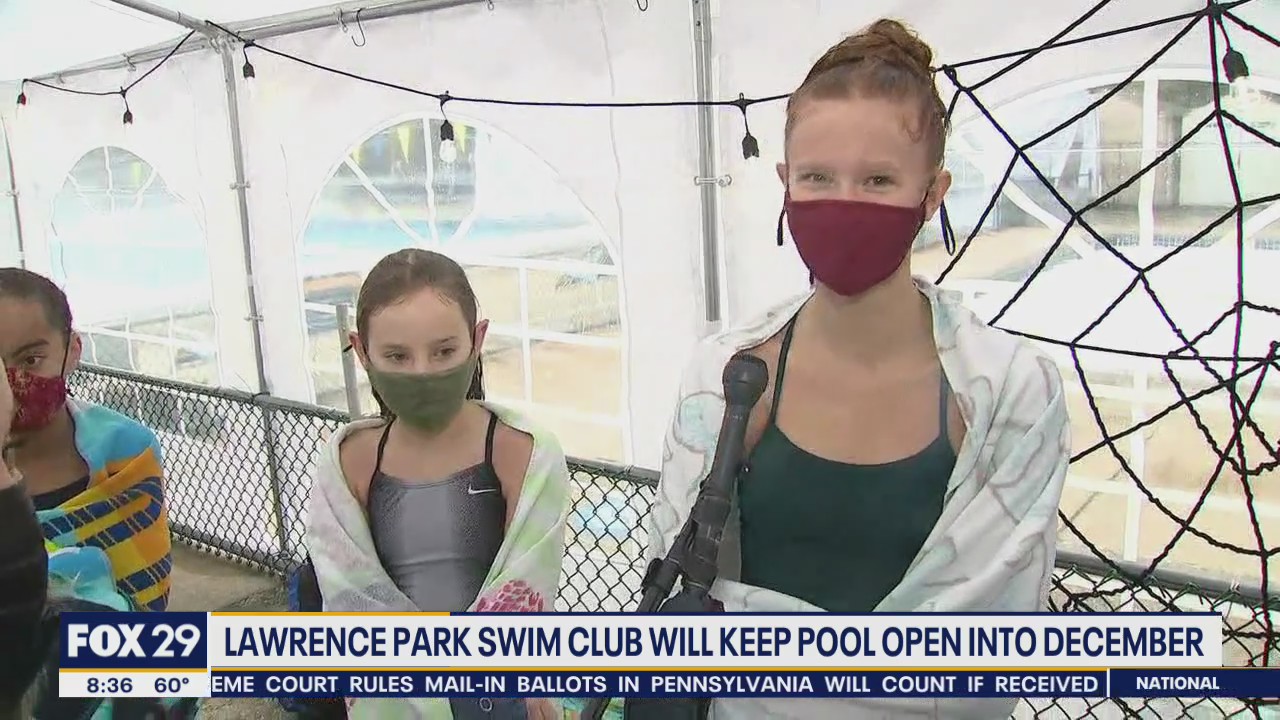 Lower Merion Aquatic Club trains at Lawrence Park Swim Club