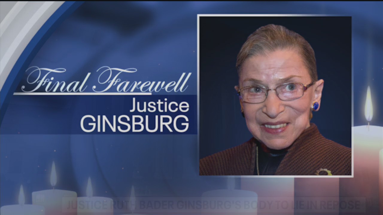 Final Farewell: Nation's capital says goodbye to Ruth Bader Ginsburg