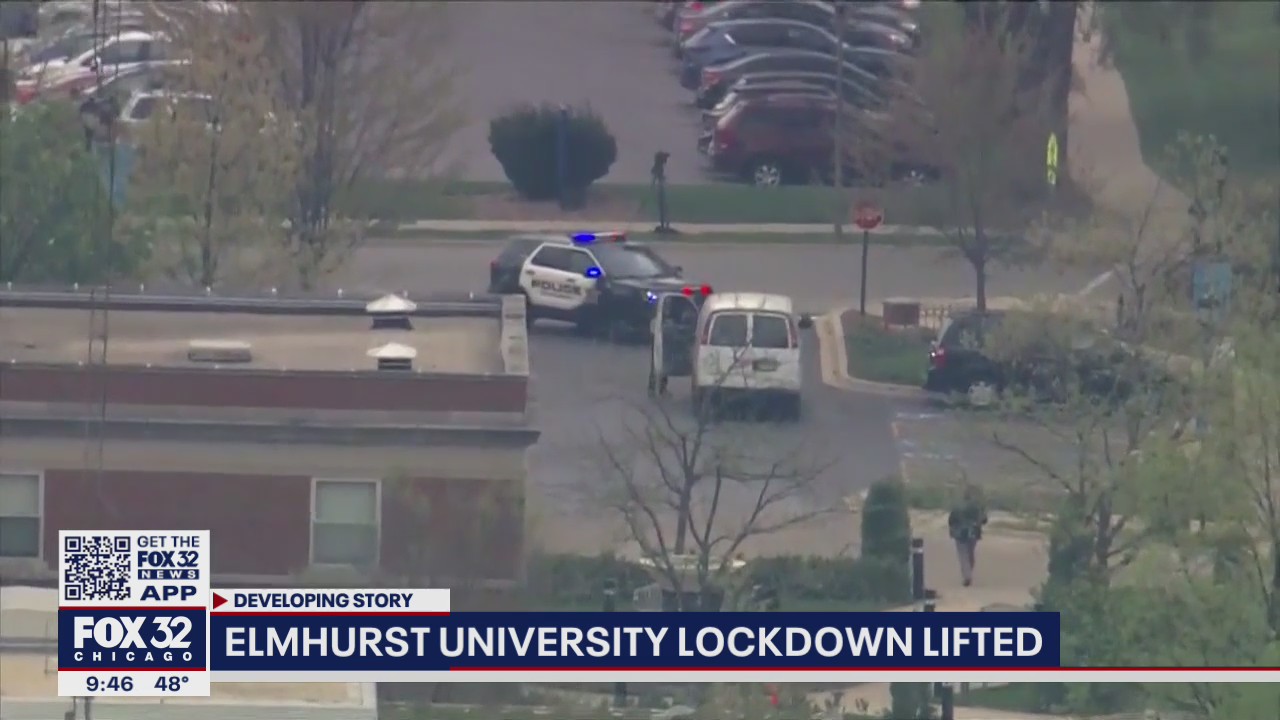 Elmhurst University lockdown lifted after man with gun reported on campus