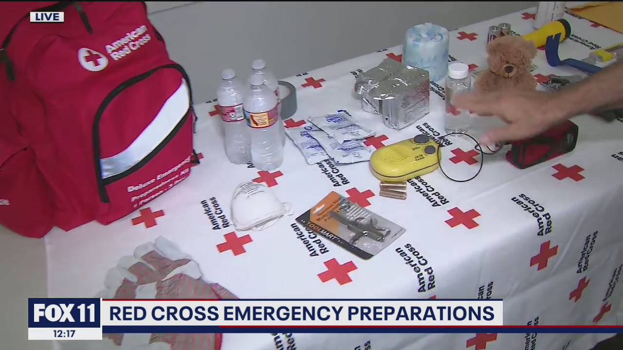 A day with the Red Cross