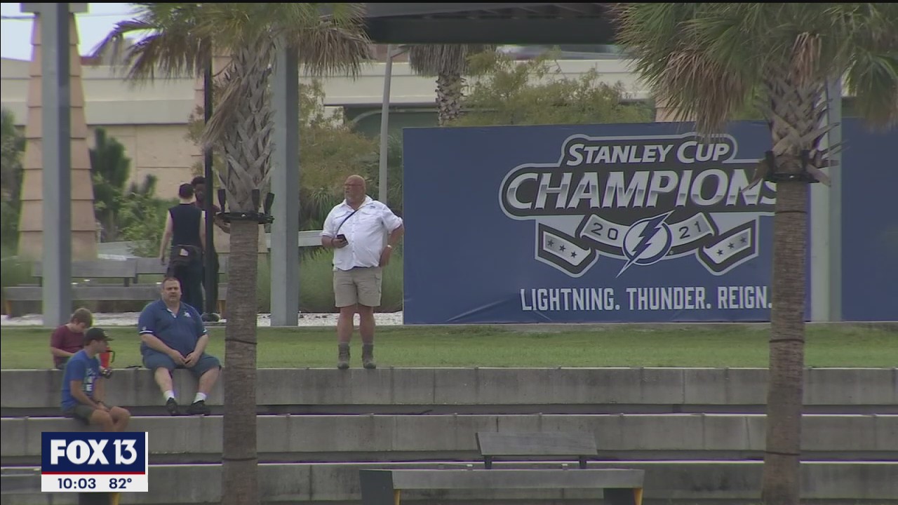 Celebrating Tampa Bay's champions