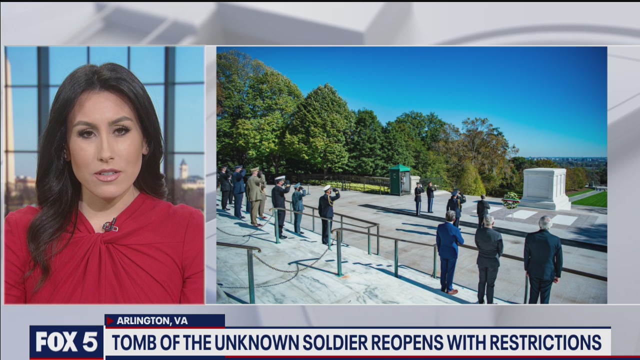 Tomb of the Unknown Soldier reopening