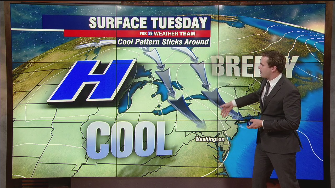 FOX 5 Weather forecast for Tuesday, May 11