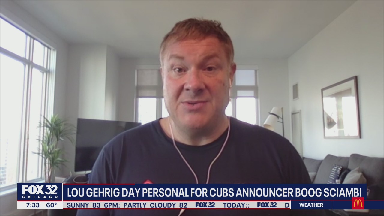Lou Gehrig Day takes on special importance for Cubs announcer Boog Sciambi
