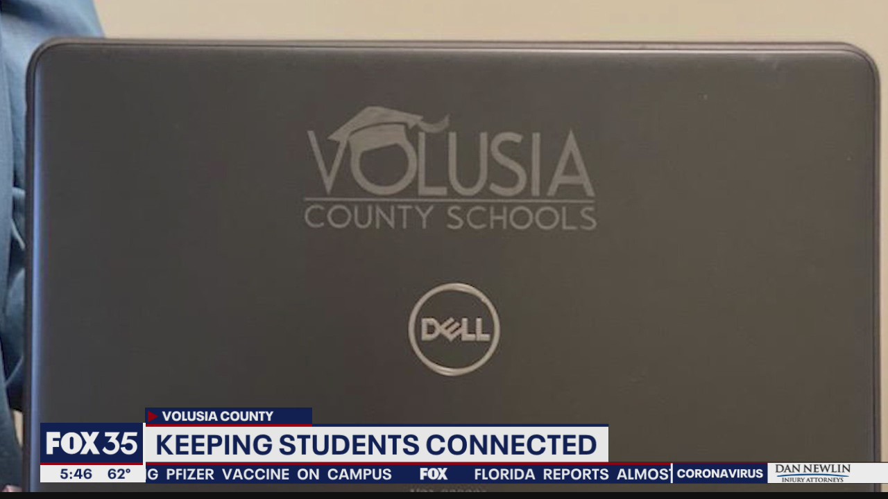 Volusia County keeping students connected with laptops