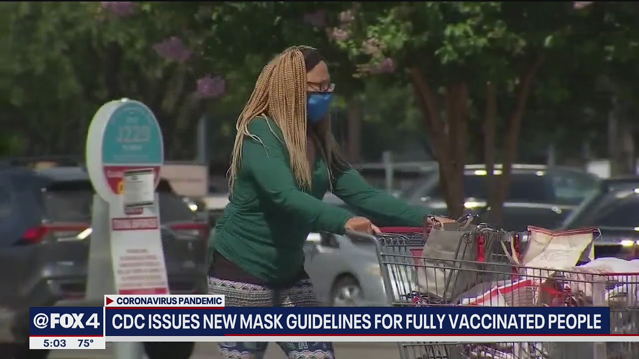CDC issues new mask guidelines for fully vaccinated people