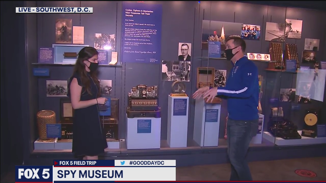 Go undercover at the International Spy Museum in DC!