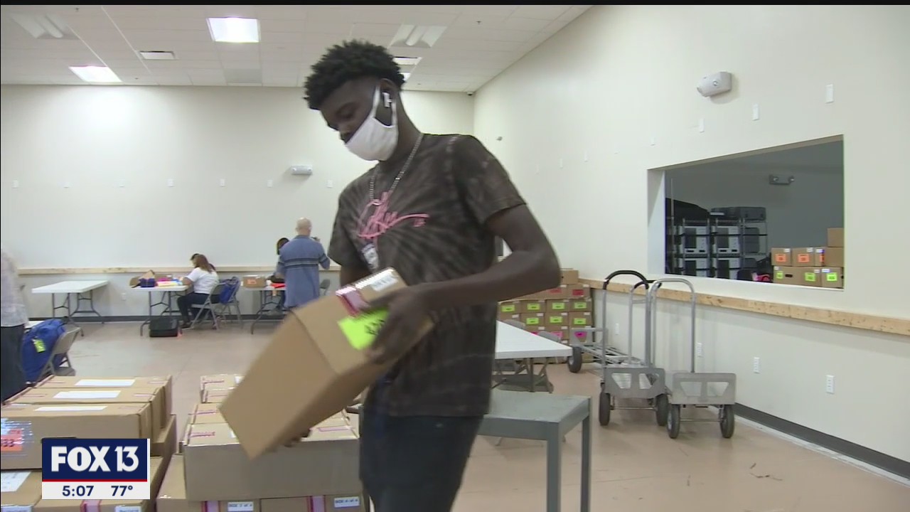 Younger poll workers happy to fill the gap