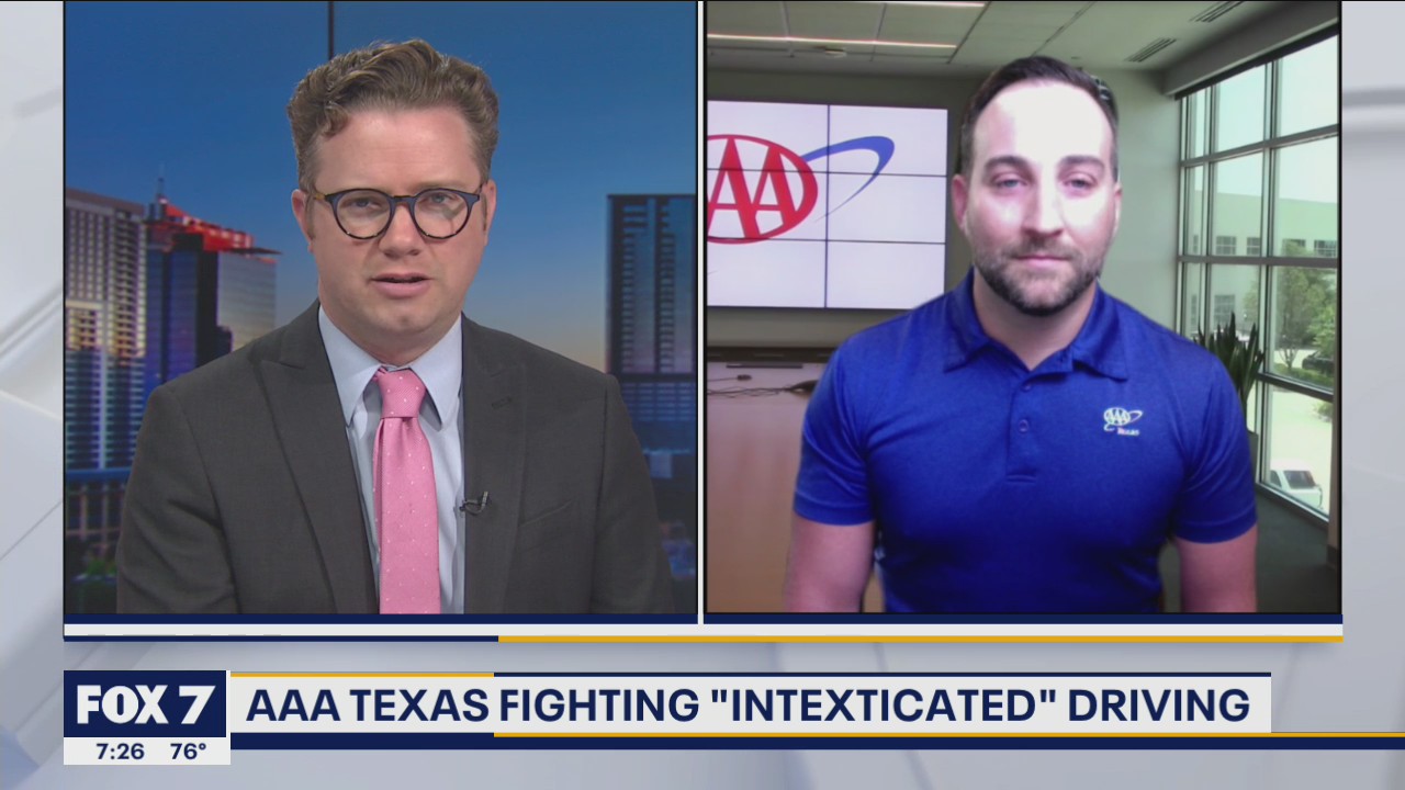 AAA Texas warns of driving 'intexticated'