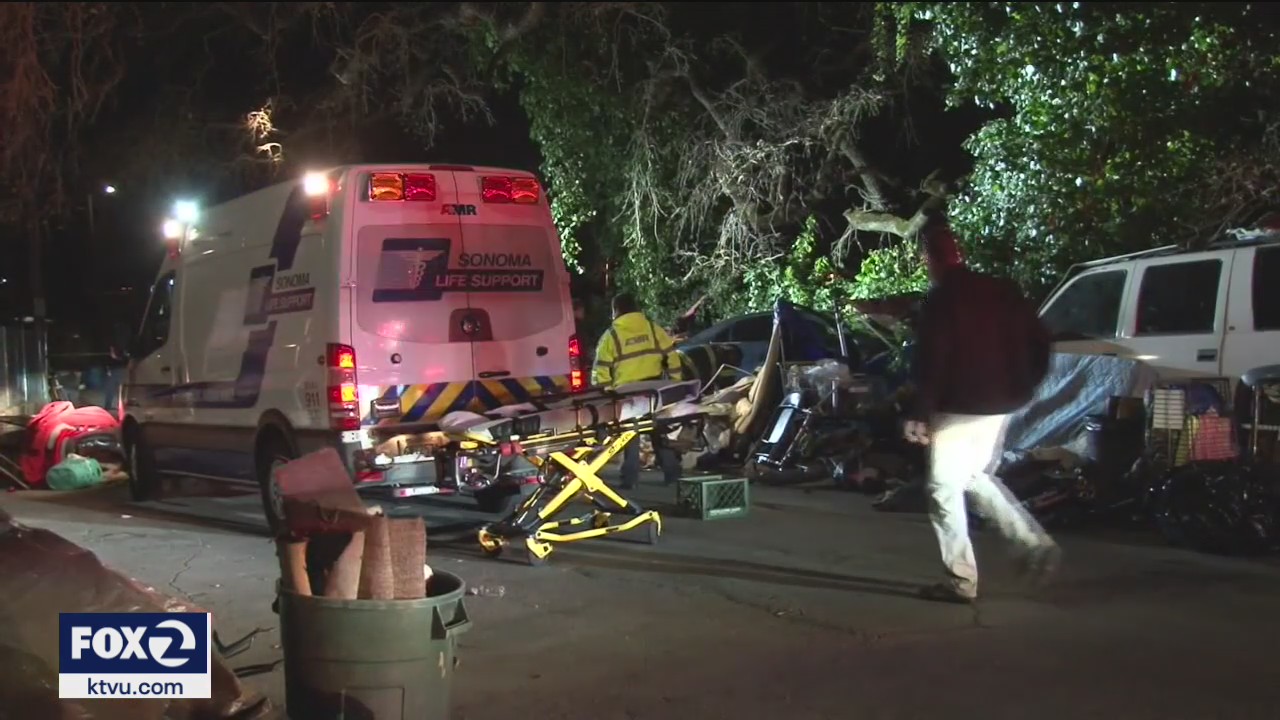 Police look for driver of car that killed woman sleeping in Santa Rosa homeless encampment