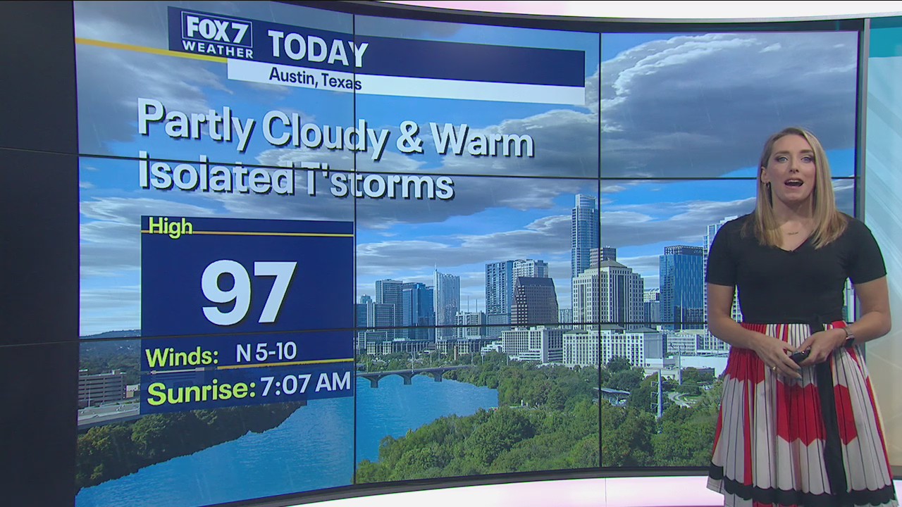 Morning weather forecast for August 30, 2021