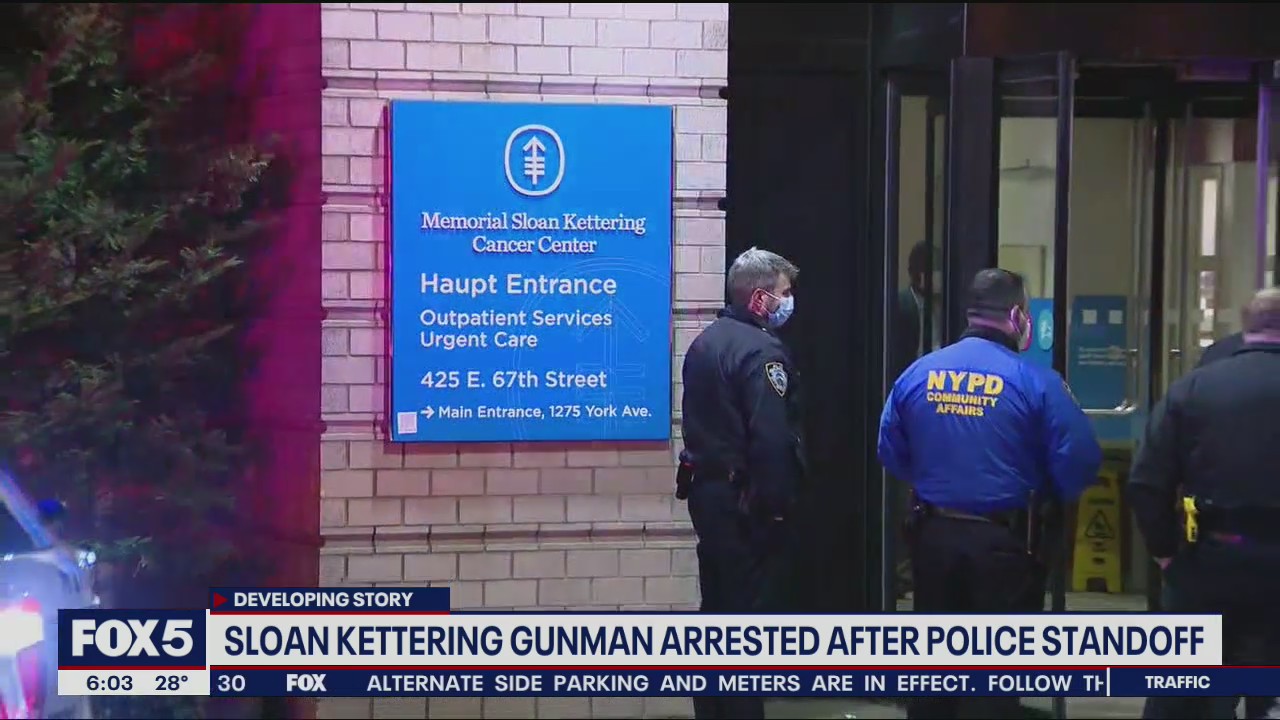 Man barricades self in hospital