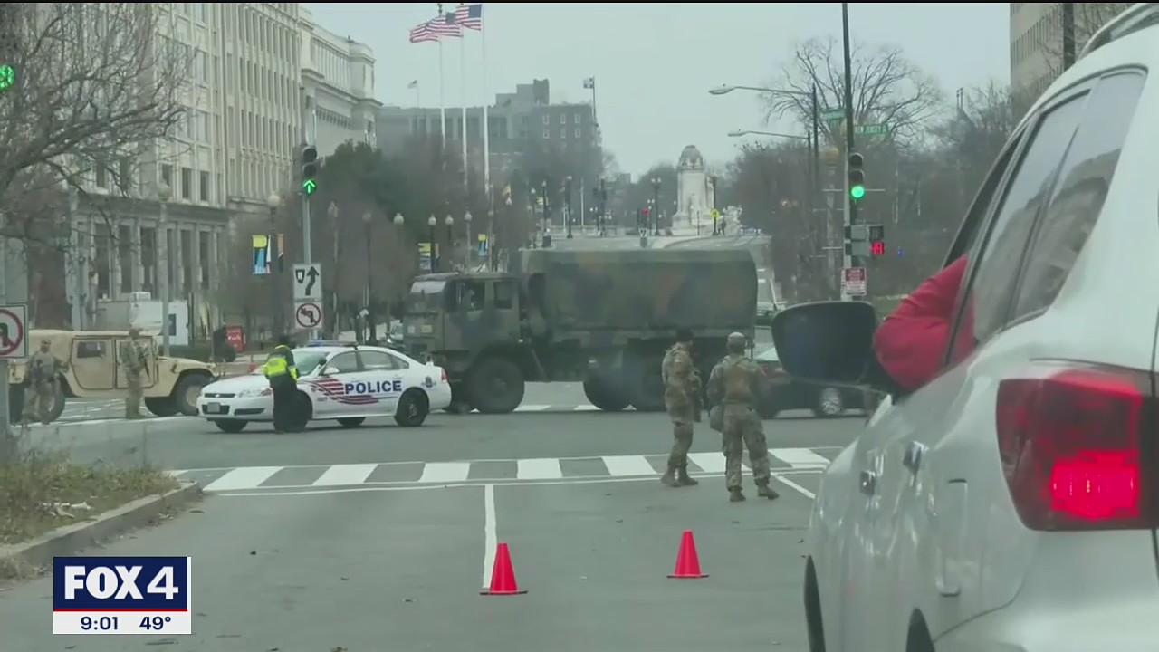 Texas and US Capitol authorities prepare for potentially violent week