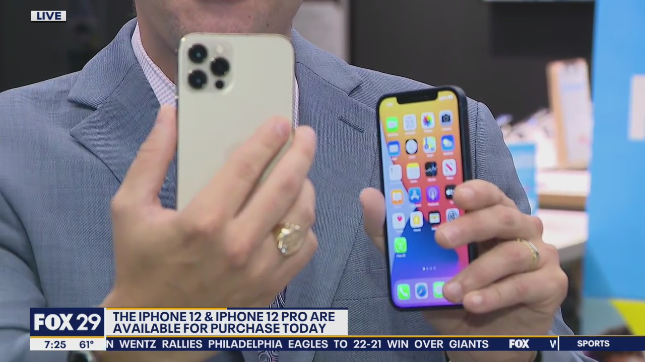 The iPhone 12 and iPhone 12 Pro are available starting today