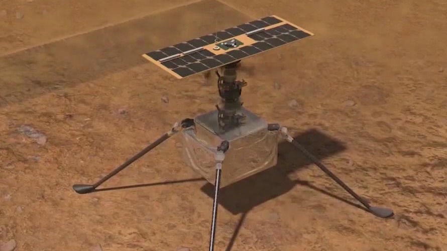NASA targets Monday for 1st flight of Ingenuity helicopter on Mars
