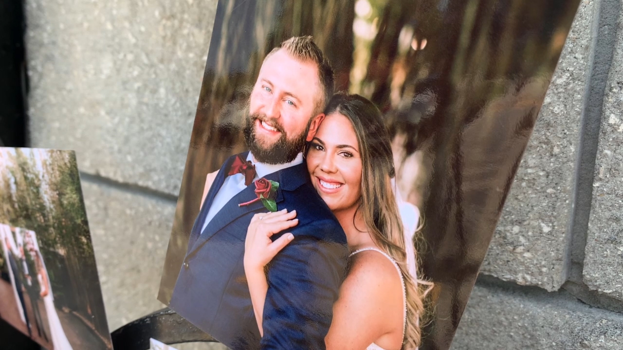 Pandemic didn’t stop one couple’s big wedding day
