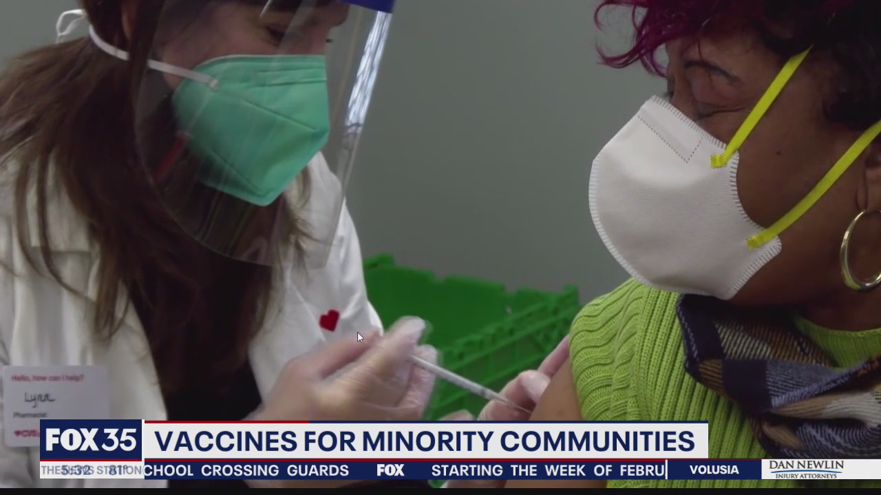 Boosting vaccines for minority communities