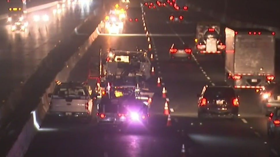 Caltrans driver hit by contractor
