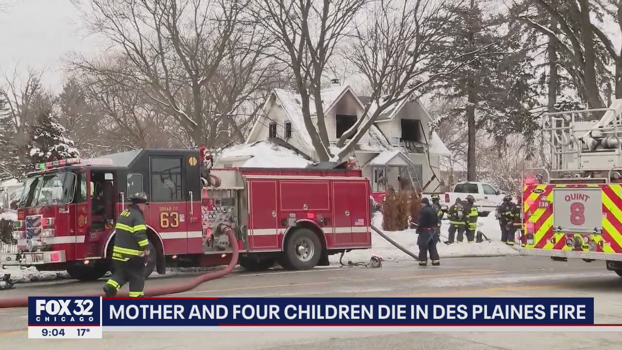 4 sisters, mom die in Des Plaines fire: ‘a terrible day, a tragic day’