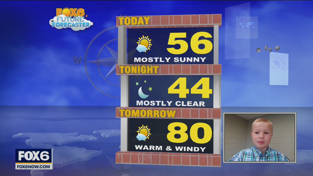 Future Forecaster Flashback: 9-year-old Nolan helps with the weather