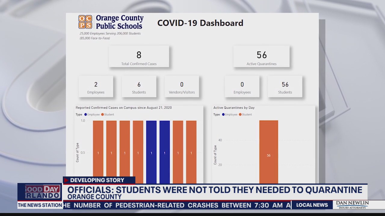 Officials: Students were not told they needed to quarantine
