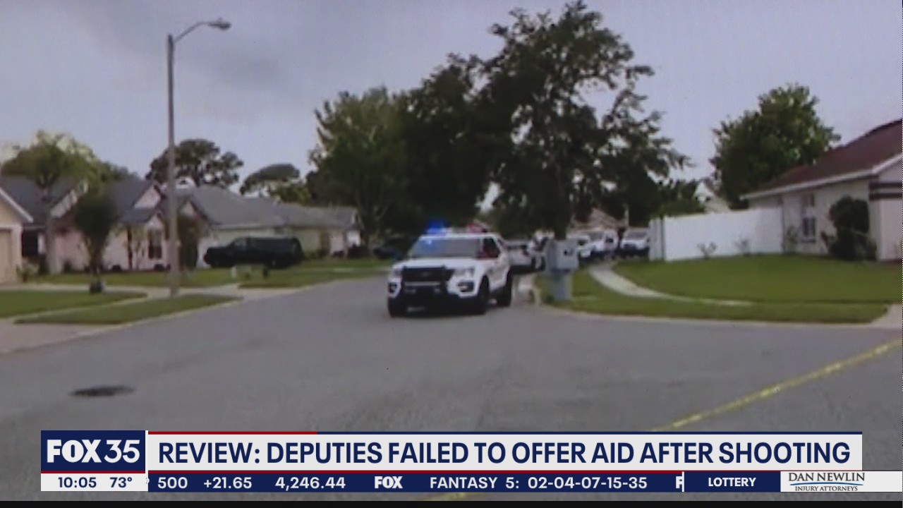 Review: Deputies failed to offer aid after shooting